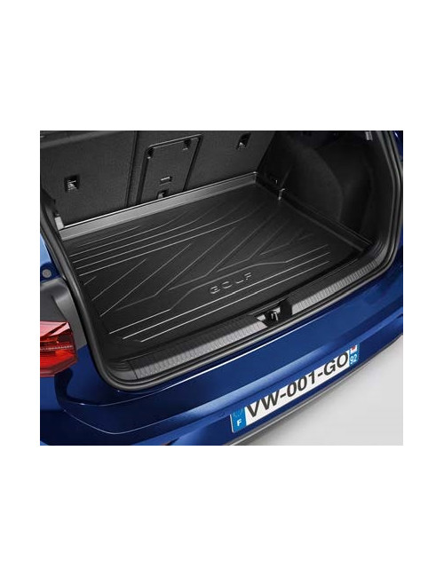 Tapis de coffre rigide - GOLF 8 - Les accessoires Genin Automobiles