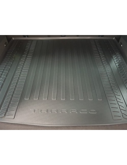 Cuir éco, cuir artificiel Tapis coffre pour Seat Exeo break 2008-2014