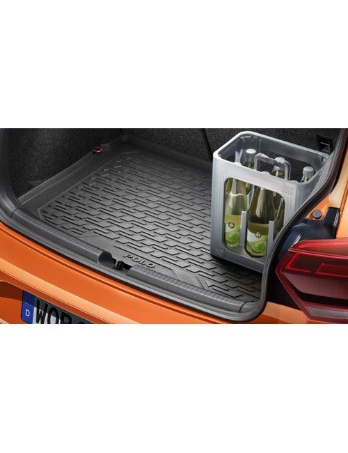 Tapis de sol tissus av/ar Polo6R rebord 3cm - Accessoires Volkswagen