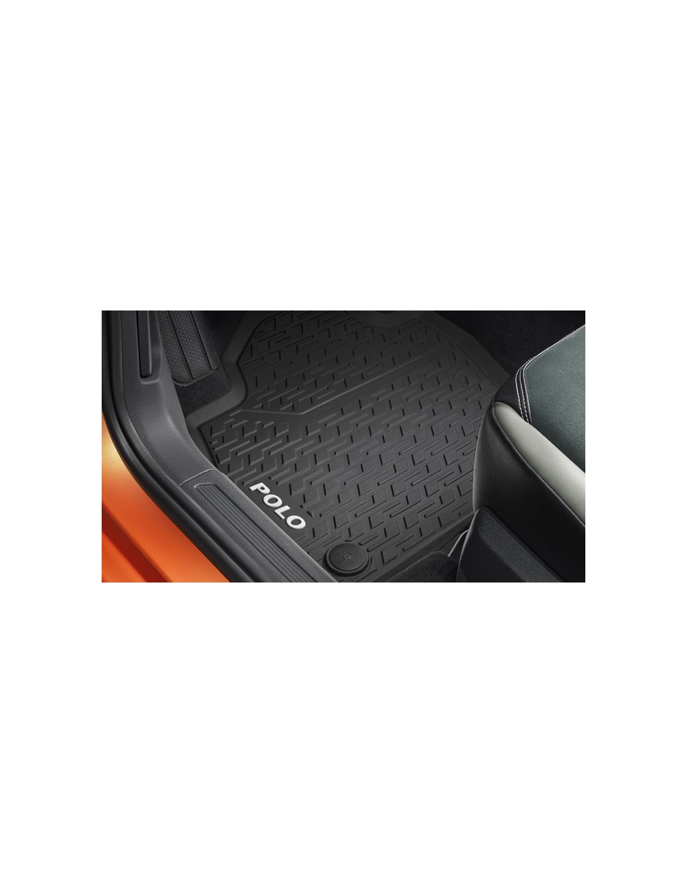 Tapis de Sol pour VW Polo 2017-2022 Caoutchouc Noir – omac-france