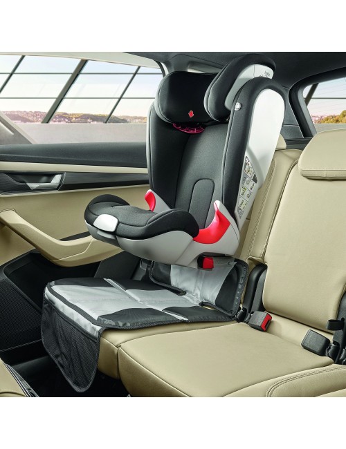 Juste de protection de dossier de siège de voiture multifonction pour  enfants, coussin anti-coup de pied, housse de siège automatique, sac de  rangement, housses de siège pour voitures